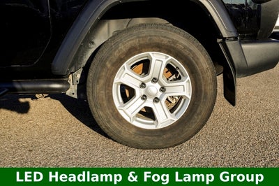 2022 Jeep Wrangler Sport S Technology Group LED Headlamp & Fog Lamp Group