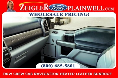 2022 Ford F-450SD Limited DRW CREW CAB NAVIGATION HEATED LEATHER SUNROOF
