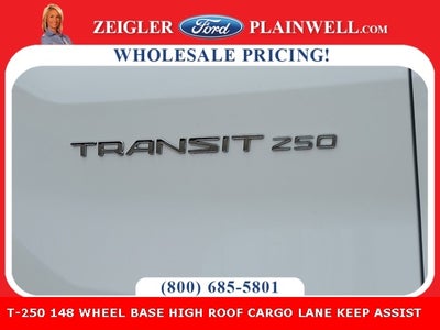 2023 Ford Transit-250 Base HIGH ROOF 148" WHEELBASE CARGO VAN