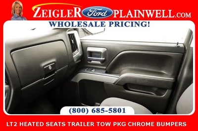 2018 Chevrolet Silverado 1500 LT LT2 HEATED SEATS TRAILER TOW PKG CHROME BUMPERS