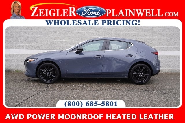 2023 Mazda3 2.5 S Carbon Edition AWD POWER MOONROOF HEATED LEATHER