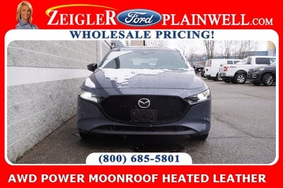 2023 Mazda Mazda3 2.5 S Carbon Edition AWD POWER MOONROOF HEATED LEATHER