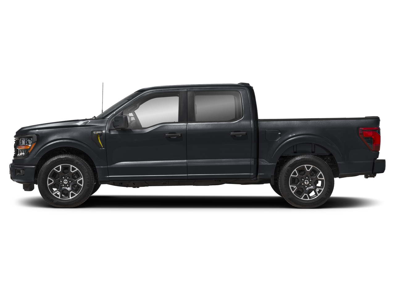 2024 Ford F-150 STX CREW CAB STX BLACK APPEARANCE PKG 20" WHEELS REAR