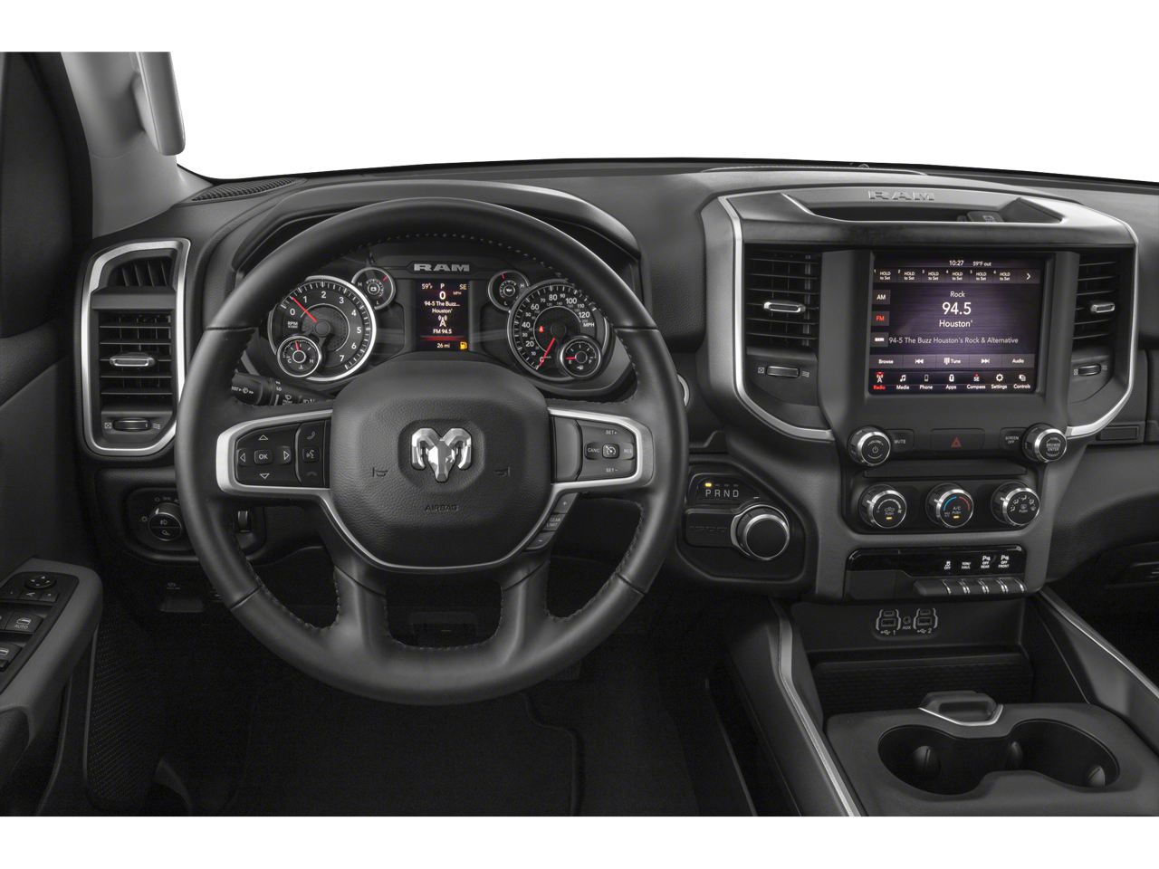 2021 RAM 1500 Big Horn/Lone Star Integrated Voice Command w/Bluetooth &Uconnect 4 w