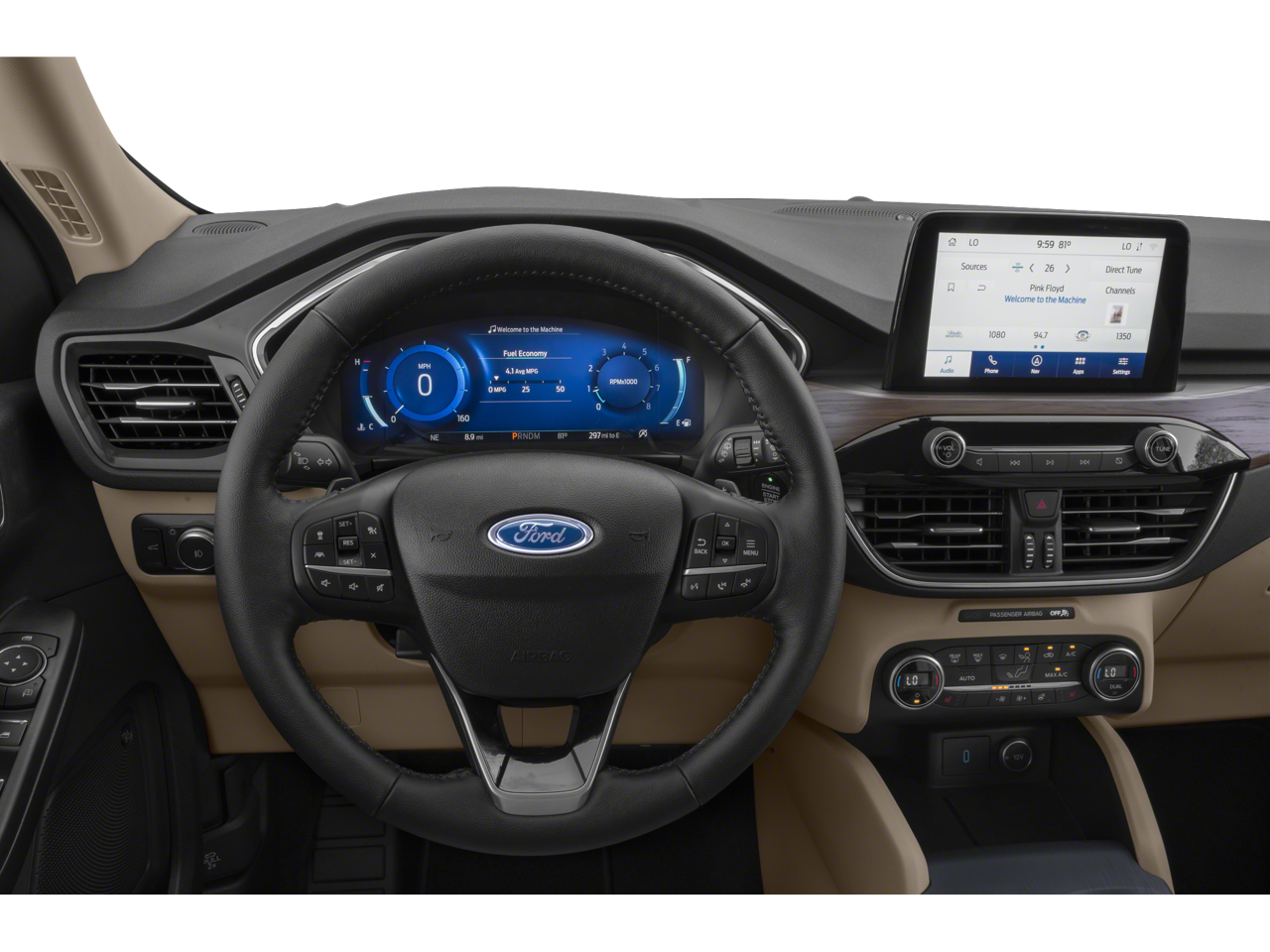 2022 Ford Escape Titanium Navigation System Sync 3 communications and entert