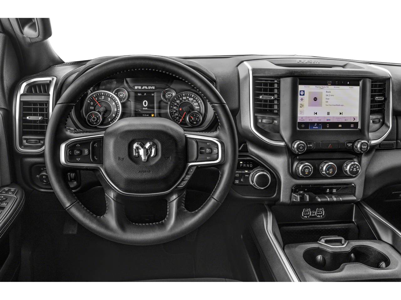 2024 RAM 2500 Big Horn Integrated Voice Command w/Bluetooth & Rear Back-U