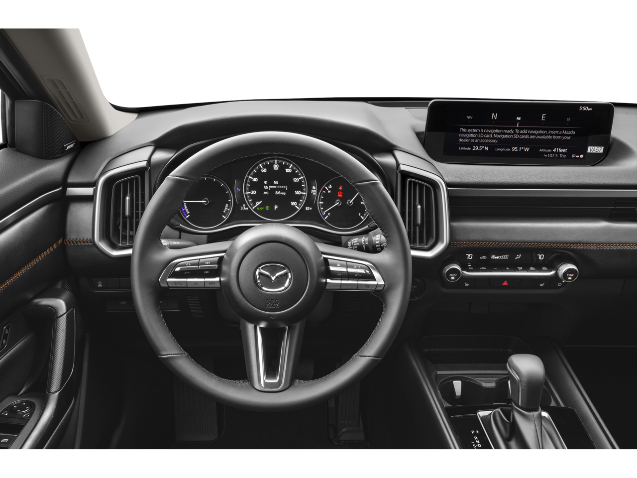 2025 Mazda Mazda CX-50 Hybrid Premium 4x4 Panoramic Moonroof Heated Leather Lane Departu