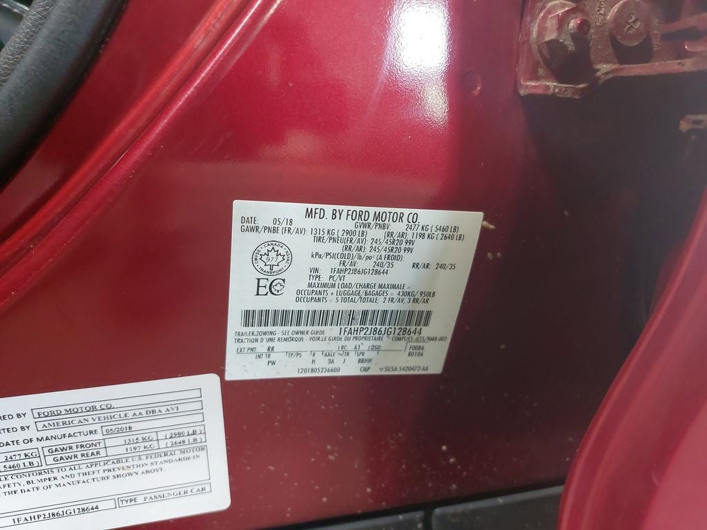 2018 Ford Taurus Limited