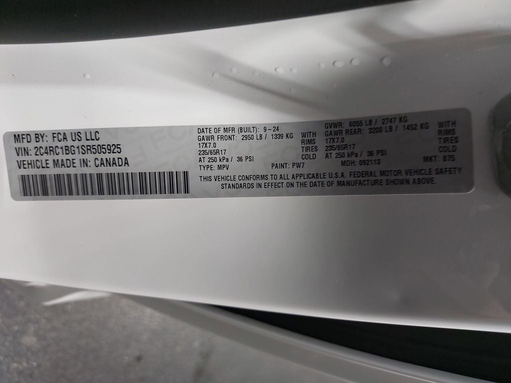 2025 Chrysler Pacifica Select