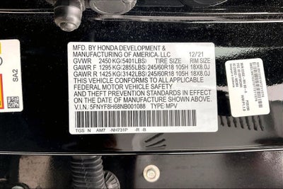 2022 Honda Passport TrailSport