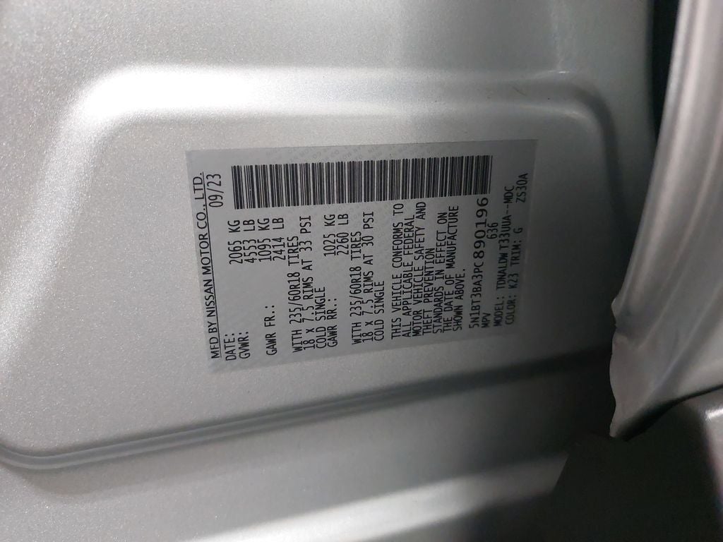 2023 Nissan Rogue SV