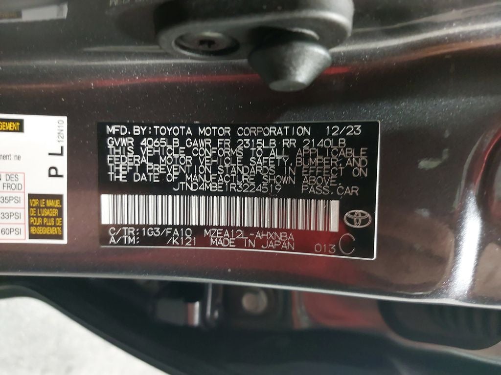 2024 Toyota Corolla Hatchback SE