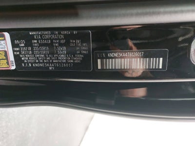 2026 Kia Carnival Hybrid SX