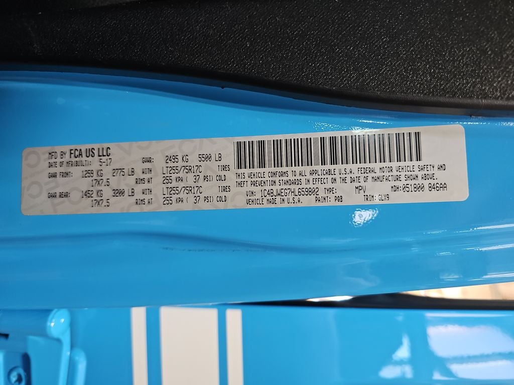 2017 Jeep Wrangler Unlimited Sahara