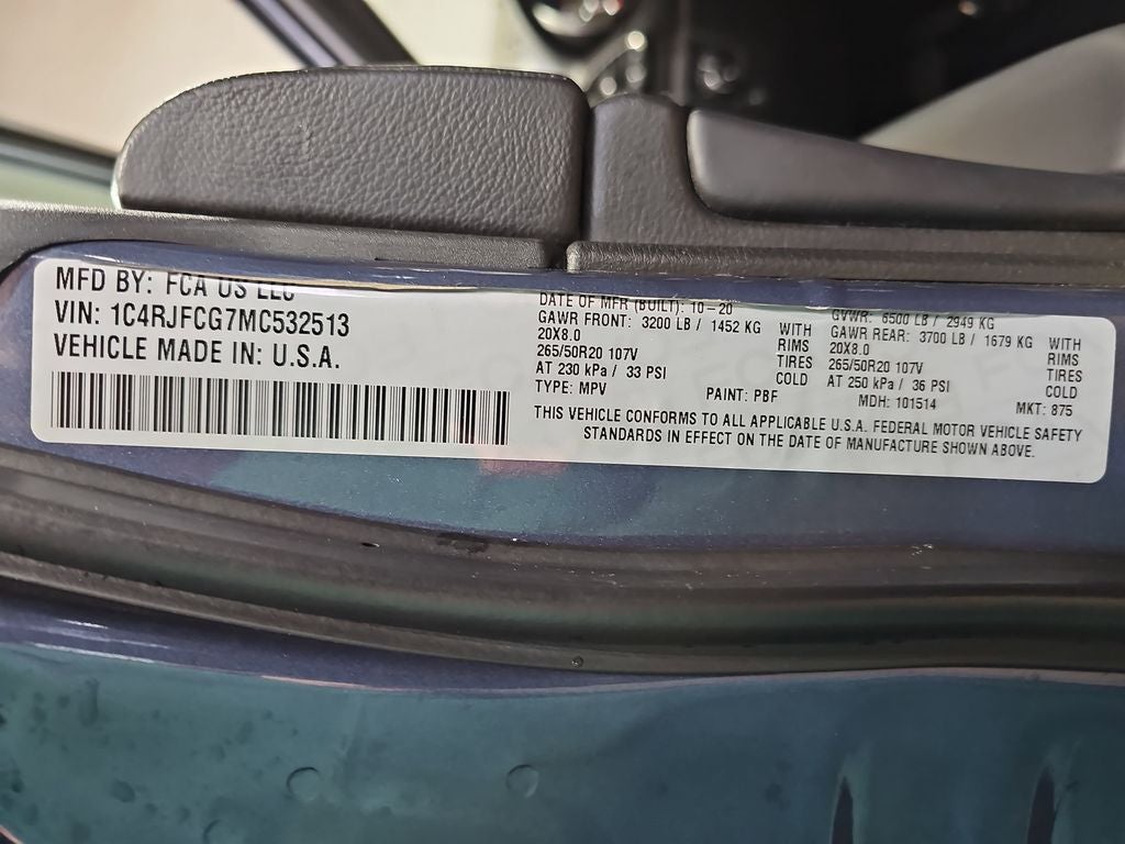 2021 Jeep Grand Cherokee High Altitude