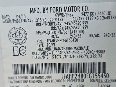 2015 Ford Taurus SEL