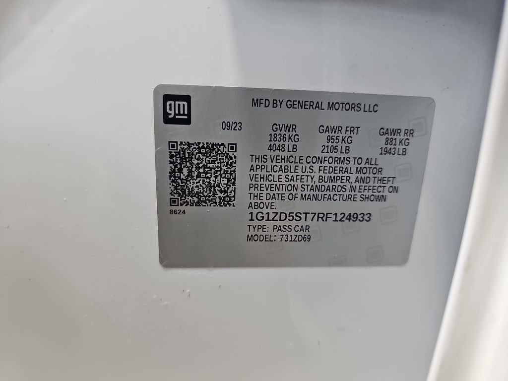 2024 Chevrolet Malibu LT 1LT