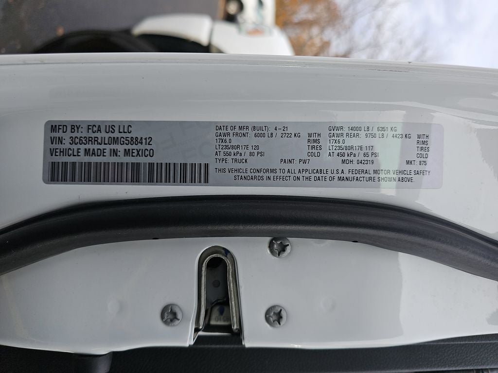 2021 RAM 3500 Laramie