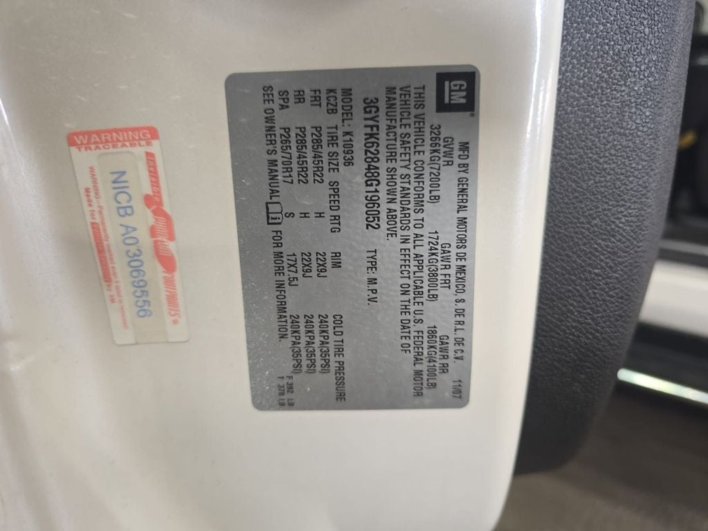 2008 Cadillac Escalade EXT Base