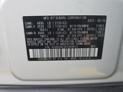 2019 Subaru Outback 2.5i Limited