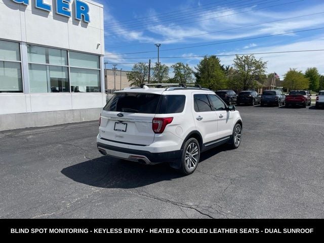 2017 Ford Explorer Platinum LOCAL TRADE