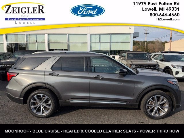 2025 Ford Explorer Platinum ULTIMATE PACKAGE