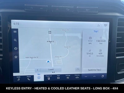 2021 Ford F-150 Lariat LONG BOX MAX TOW