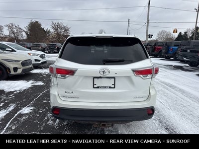 2015 Toyota Highlander XLE V6 4WD