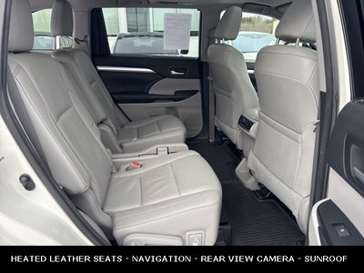 2015 Toyota Highlander XLE V6 4WD