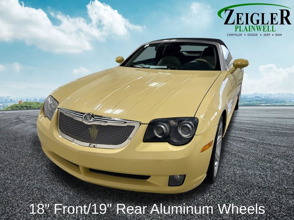 2005 Chrysler Crossfire Limited Leather Trimmed Bucket Seats