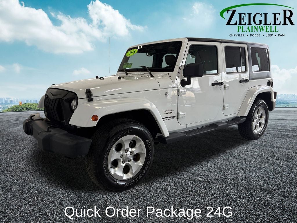2018 Jeep Wrangler JK Unlimited Sahara Connectivity Group
