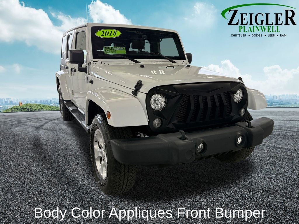 2018 Jeep Wrangler JK Unlimited Sahara Connectivity Group