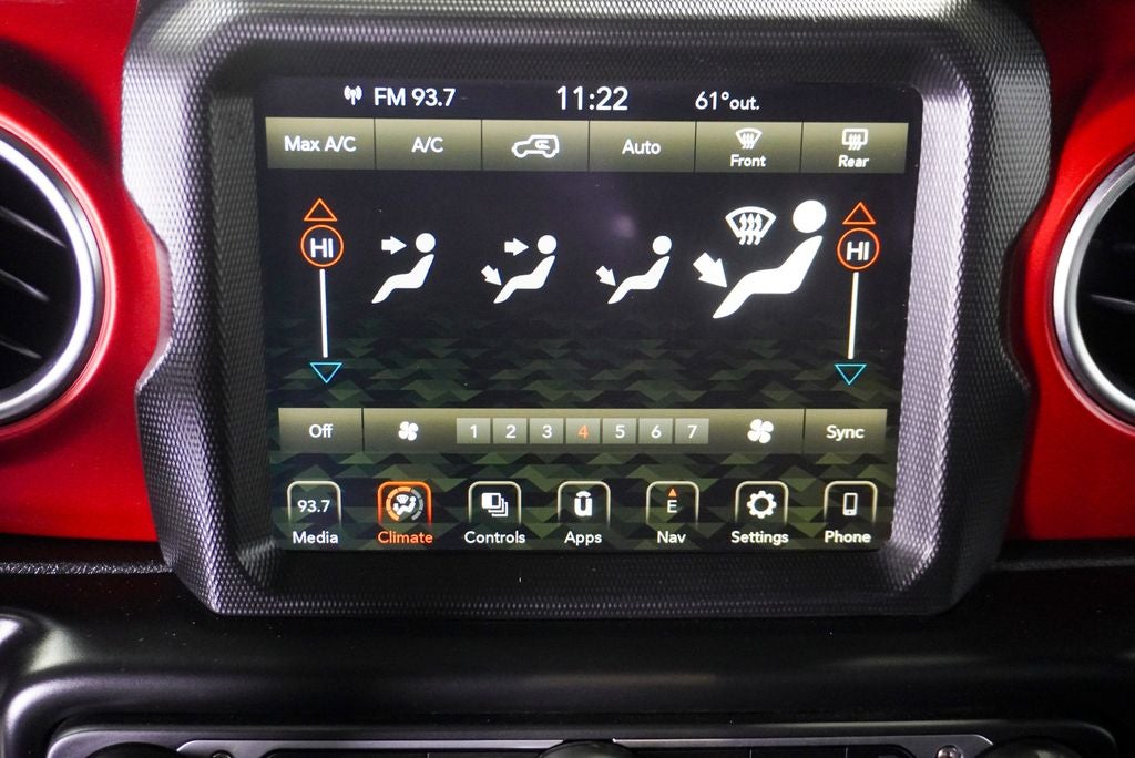 2023 Jeep Wrangler Rubicon Navigation System & ParkView Rear Back-Up Camera