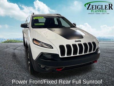 2018 Jeep Cherokee Trailhawk Sunroof