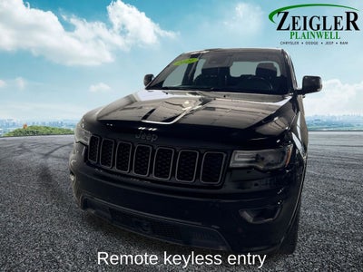 2021 Jeep Grand Cherokee 80th Anniversary Edition Panoramic Sunroof