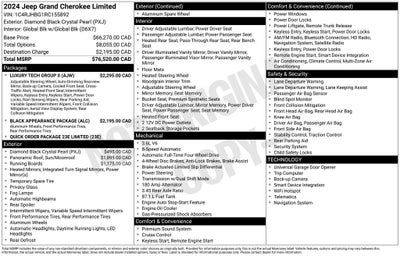 2024 Jeep Grand Cherokee Limited