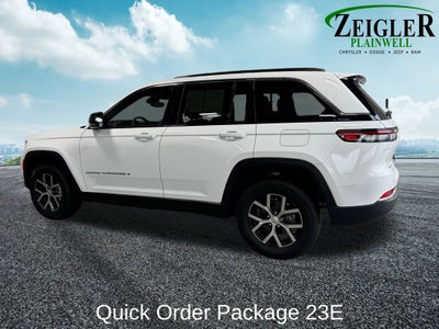 2024 Jeep Grand Cherokee Limited Dual-Pane Panoramic Sunroof