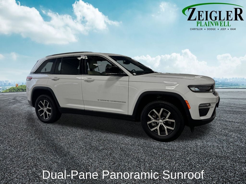 2024 Jeep Grand Cherokee Limited Dual-Pane Panoramic Sunroof