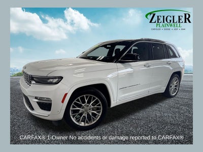 2023 Jeep Grand Cherokee Summit Power moonroof