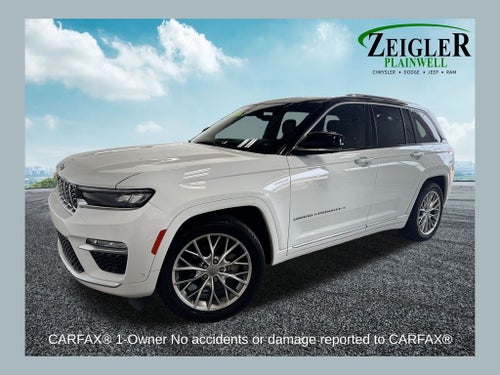 2023 Jeep Grand Cherokee Summit Power moonroof