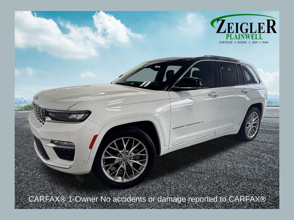 2023 Jeep Grand Cherokee Summit Power moonroof