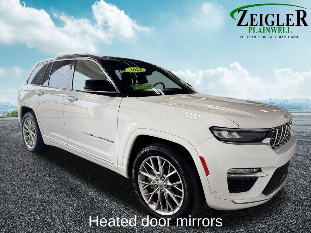 2023 Jeep Grand Cherokee Summit Power moonroof