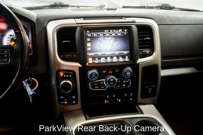 2017 RAM 1500 Big Horn Navigation & ParkView Rear Back-Up Camera