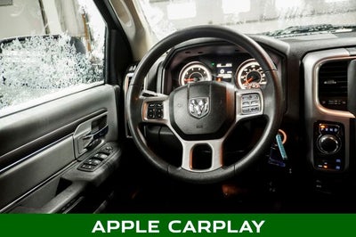 2023 RAM 1500 Classic SLT ParkView Rear Back-Up Camera & Apple CarPlay