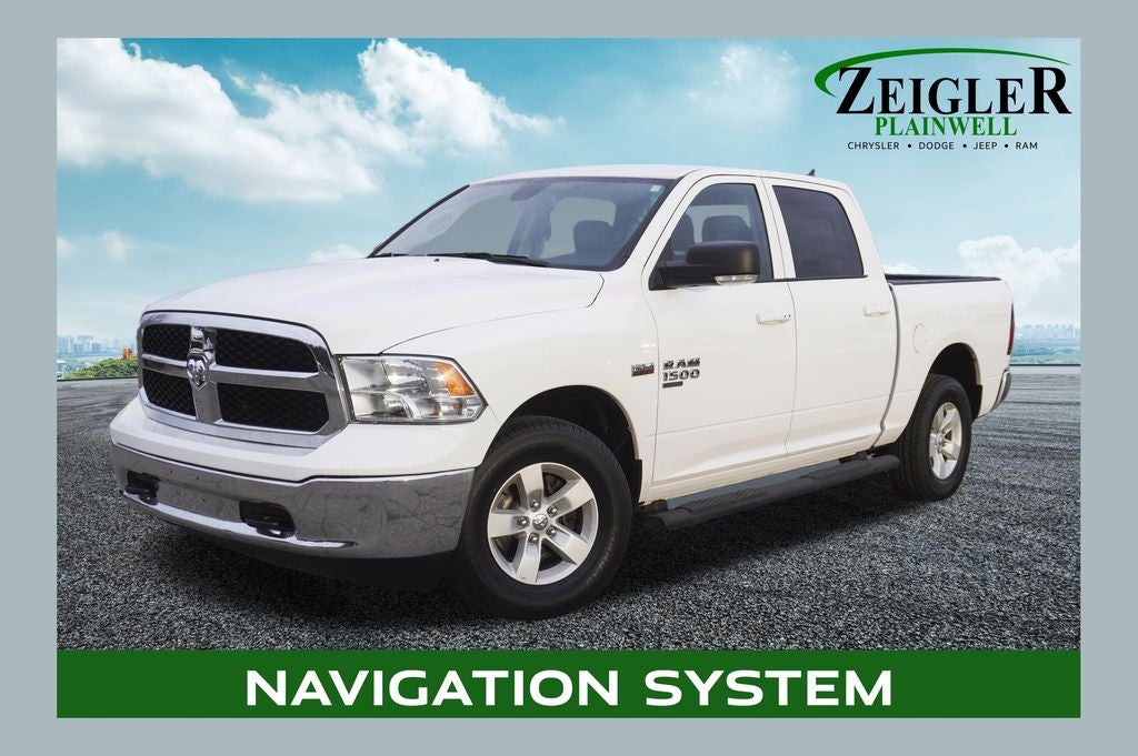 2022 RAM 1500 Classic SLT ParkView Rear Back-Up Camera & Integrated Voice Co