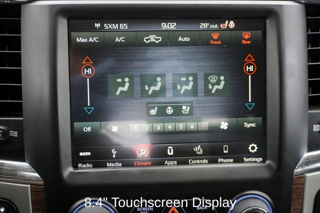 2018 RAM 1500 Laramie Navigation System & Power Sunroof