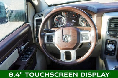 2017 RAM 1500 Laramie Navigation System & Uconnect 3C Nav w/8.4" Display