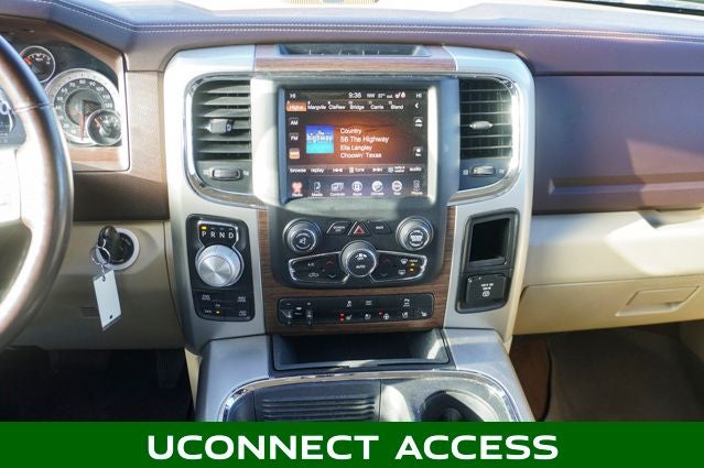 2017 RAM 1500 Laramie Navigation System & Uconnect 3C Nav w/8.4" Display