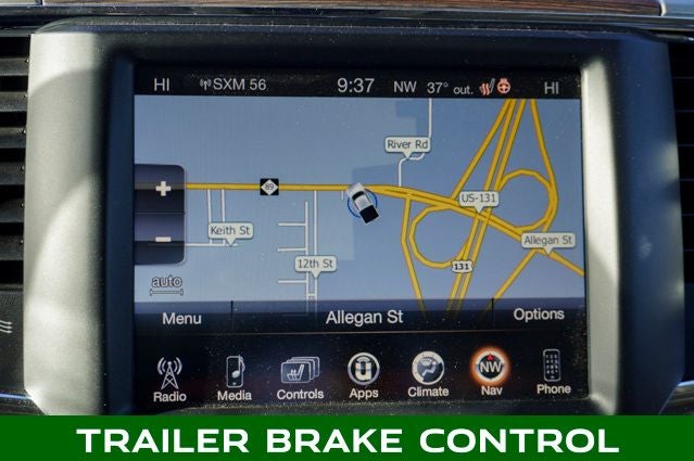 2017 RAM 1500 Laramie Navigation System & Uconnect 3C Nav w/8.4" Display