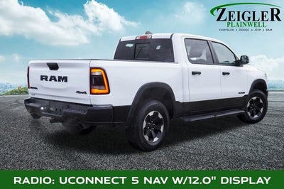 2023 RAM 1500 Rebel Navigation System &12" Touchscreen Display